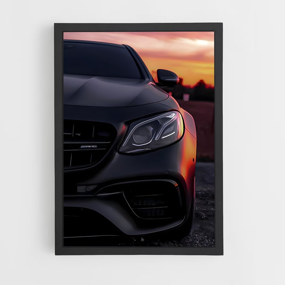 Poster Sombre Élan – affiche Mercedes (vue 2)